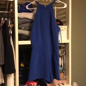 Blue romper